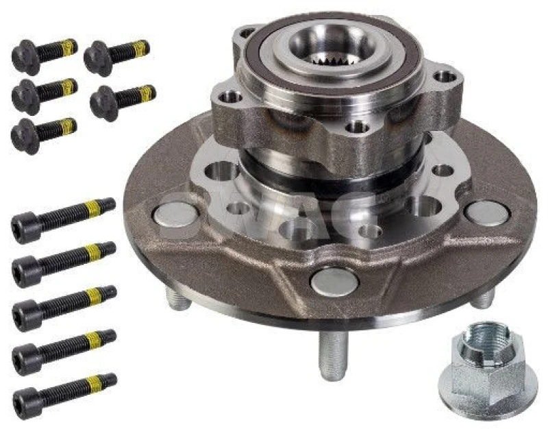 Image of Wheel bearing kit SWAG 33 10 3812