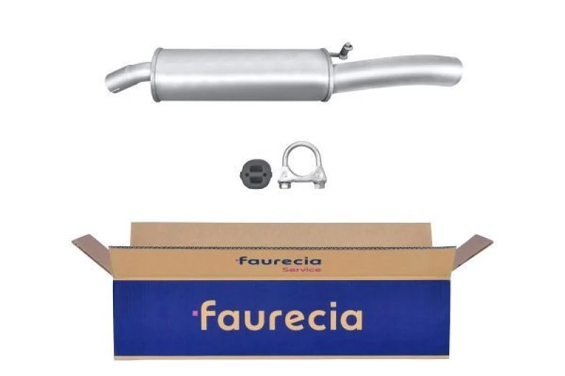 Image of Rear silencer HELLA 8LD 366 030-771
