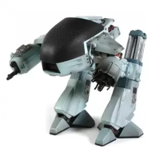 image of Battle Damaged ED209 With Sound (Robocop 2) 1:18 Scale Action Figure