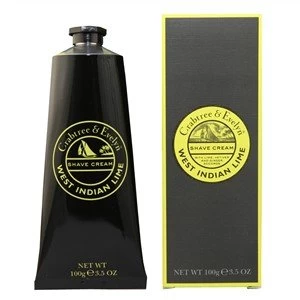Image of Crabtree & Evelyn West Indian Lime Shave Cream 100g