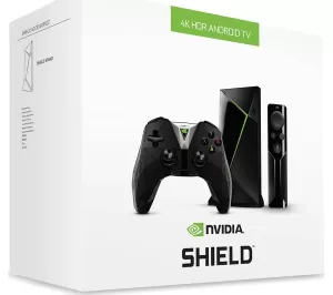 image of Nvidia Shield TV Pro 4K HDR Ready Media Streamer with Controller