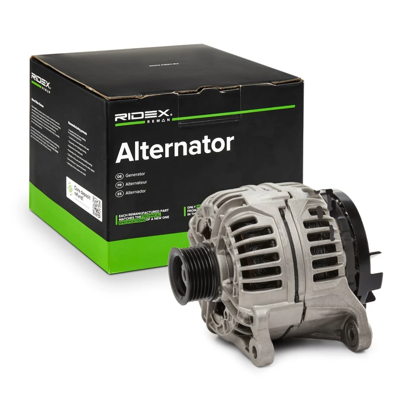 Image of RIDEX REMAN Alternator RIDEX REMAN 4G0907R