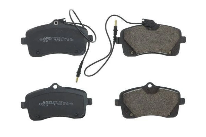 Image of AISIN BPPE-1030 Brake pad set Premium ADVICS by AISIN incl. wear warning contact Brake Pad Set,disc brake (402)