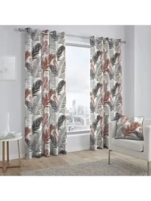 image of Fusion Tropical Eyelet Curtains