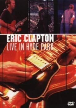 image of Eric Clapton Live in Hyde Park - DVD