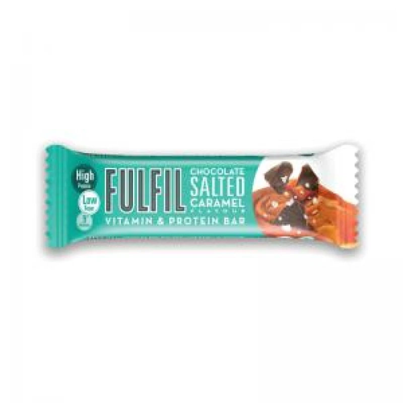 Image of Fulfil Fulfil Vitamin and Protein Bar Chocolate Salted Caramel 55g (Pack of 15) 126600 126600