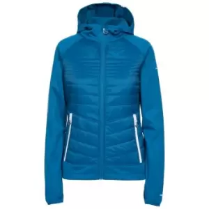 image of Trespass Womens/Ladies Finito Fleece Jacket (XS) (Cosmic Blue)