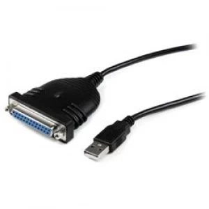Image of StarTech.com 6ft USB to DB25 Parallel Printer Adapter Cable - M/F