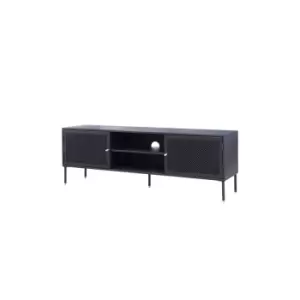 image of Lloyd Pascal TV Cabinet with Metal Doors