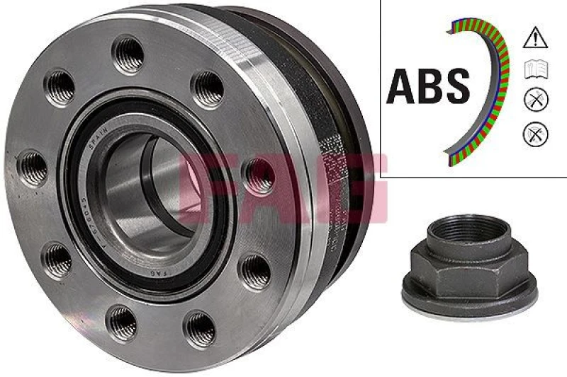 Image of Wheel bearing kit FAG 713 6981 00