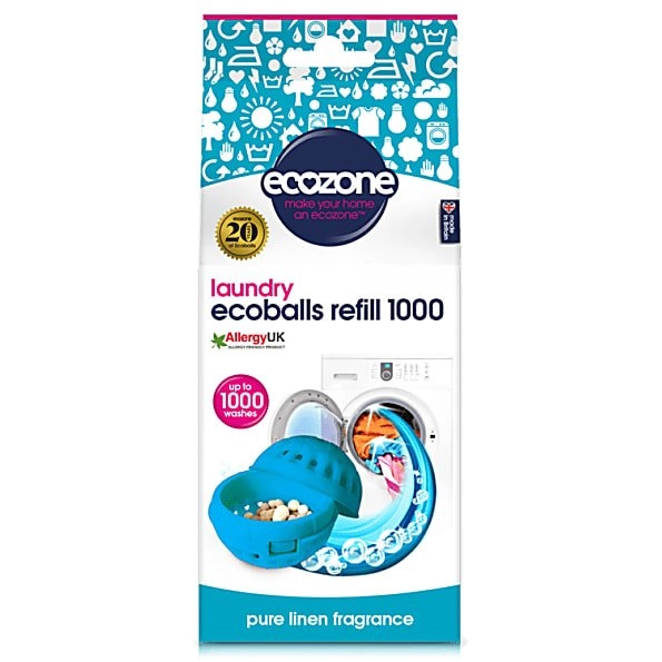 Image of Ecozone Ecoball Refills 1000 - Pure Linen
