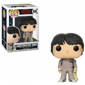 image of Mike Ghostbuster Stranger Things Funko Pop Vinyl Figure