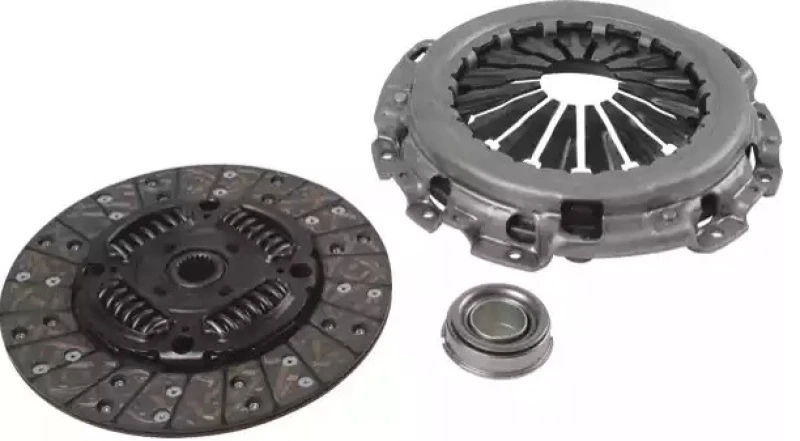 Image of AISIN KM-091D Clutch with clutch pressure plate, with clutch release bearing, three Piece Clutch Kit (479)
