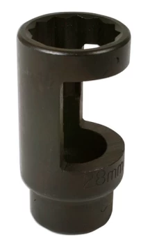 Image of Laser Tools 3299 Diesel Injector Socket - Window 28mm 1/2"D Chrome Vanadium