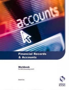 Image of Financial Records and Accounts Workbook by David Cox Book
