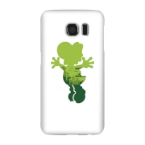 image of Nintendo Super Mario Yoshi Silhouette Phone Case - Samsung S6 - Snap Case - Gloss