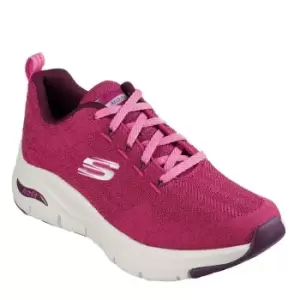 Image of Skechers Arch Fit Comfy Wave - Red