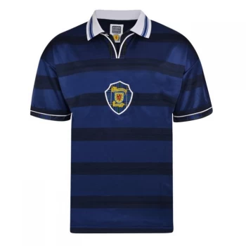 Image of Score Draw Scotland 98 Home Jersey Mens - Navy