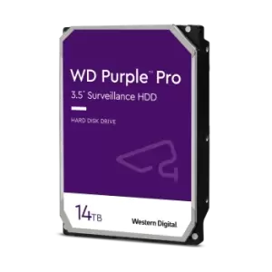 Image of Western Digital 14TB WD Pro - Surveillance, Purple, Storage System - WD142PURP