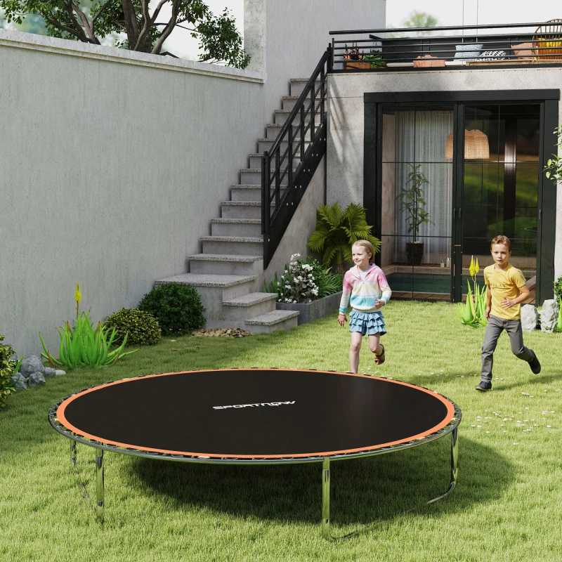 Image of SPORTNOW Trampoline Replacement Mat for 8ft Trampoline Frame in Orange Size: Standard Orange Unisex Standard