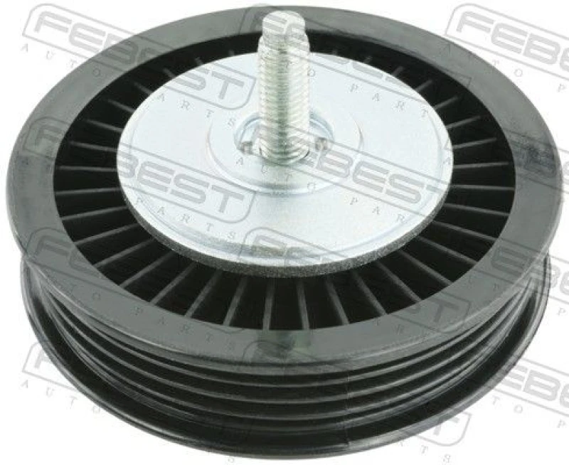 Image of FEBEST 2088-PTC Idler Pulley Deflection/Guide Pulley,v-ribbed belt (312)