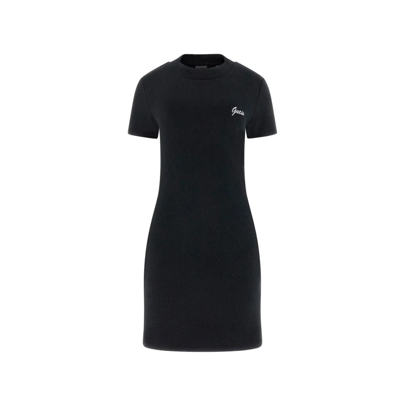 Image of Guess Velvet dress For Her Guess Paulina Noir Female XS