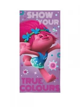 image of Dreamworks Trolls Glow Towel