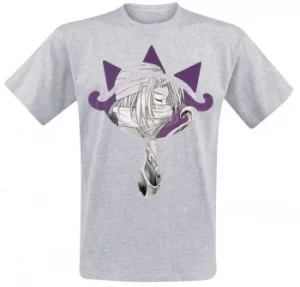 image of The Legend Of Zelda Sheik T-Shirt mottled grey