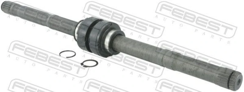 Image of Drive shaft FEBEST 0212-E11LH