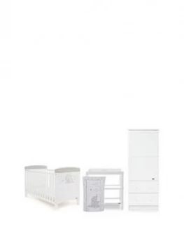 Image of Disney Baby Obaby Dumbo 3 Piece Nursery Furniture Set - Little One, Grey