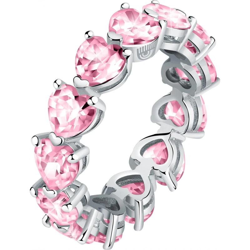 Image of Chiara Ferragni Womens Infinity Stack Ring Multi female 10