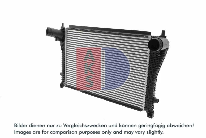 Image of AKS DASIS 487007N Intercooler Intercooler,charger (468)