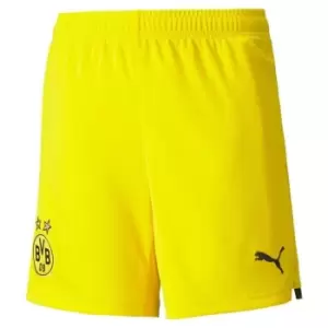 Puma Borussia Dortmund Home Shorts 2021 2022 Junior - Yellow