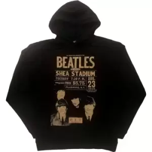 Image of The Beatles - Shea '66 Unisex XX-Large Pullover Hoodie - Black