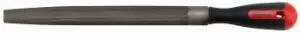 Image of Teng Tools FLHR10 10" Half Round Hand File - Cut on Both Edges
