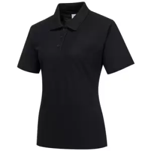 Image of B209AQRM - sz M Naples Ladies Polo Shirt Workwear - Aqua - Aqua - Portwest