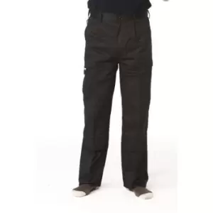 Image of Apind Black Industry Trouser - Size 44W L31