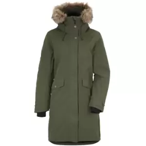 Didriksons Womens Erika Parka 3 Deep Green 10