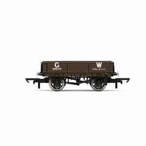 image of Hornby - GWR 3 Plank Wagon - Era 2/3 Rolling Stock