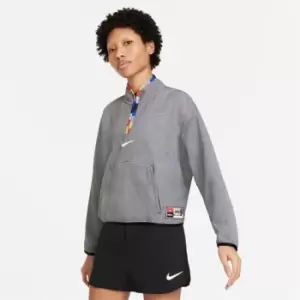 Image of Nike FC DriFit Midlayer Jacket Womens - Grey