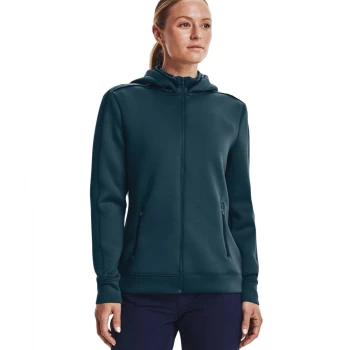 image of Under Armour Ladies Storm Daytona FZ Hoodie - Blue Note - L