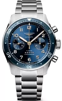 image of Longines Watch Spirit Flyback Blue