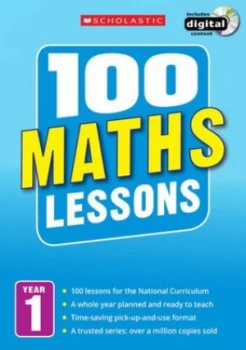 Image of 100 maths lessons Year 1 by Ann Montague-Smith