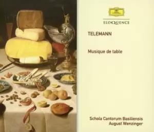 image of Telemann Musique De Table by Georg Philipp Telemann CD Album