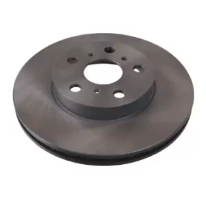 Image of Blue Print Pair of Internally Vented Painted Brake Disc Rotor ADT34356 FRONT
