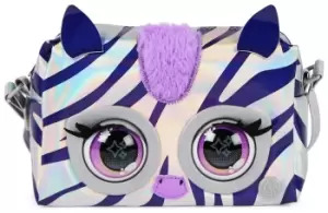 Image of Purse Pets Metallic Mood Magic Zebra Hand Bag