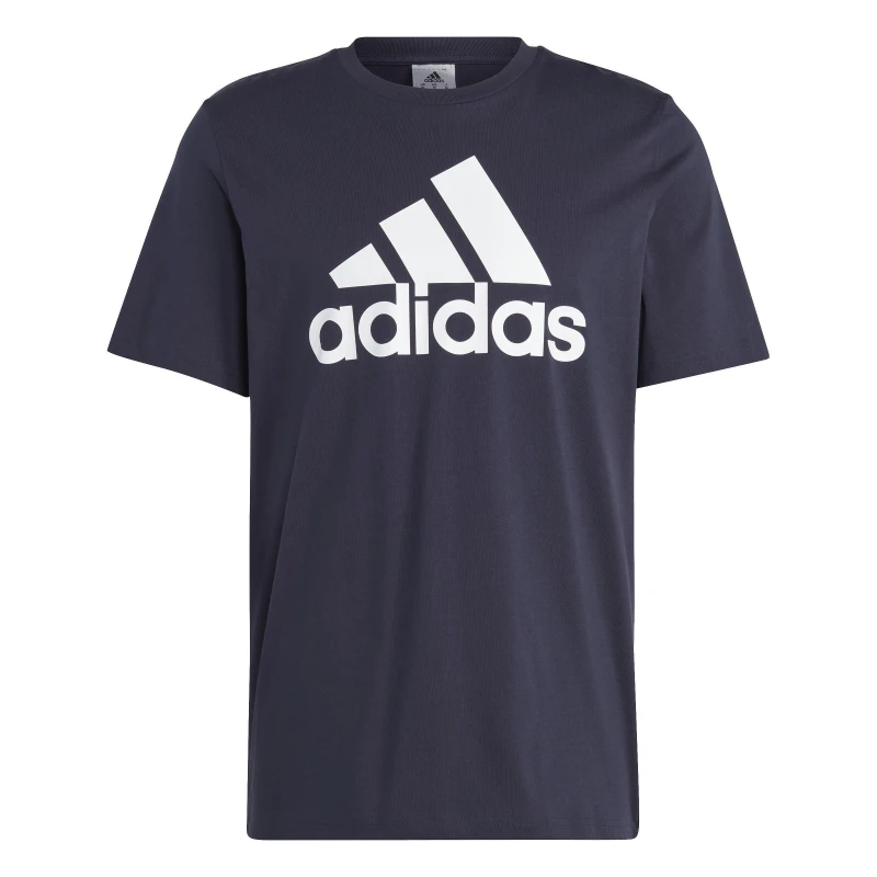 Image of adidas Graphic Logo T-Shirt Mens Regular Fit T-Shirts S Blue 58844723350