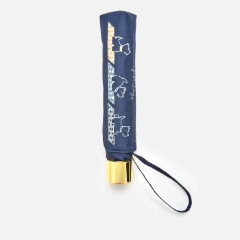 Image of Radley Womens Yoga Dog Responsible Umbrella - Ink