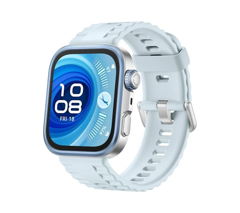 Image of Huawei Watch Fit 4 Pro - Titanium Blue, Fluoroelastomer Strap, Blue 6942103155055