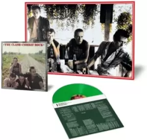 image of The Clash Combat Rock - Retail Exclusive Green Vinyl - Sealed 2022 UK vinyl LP 194399689516